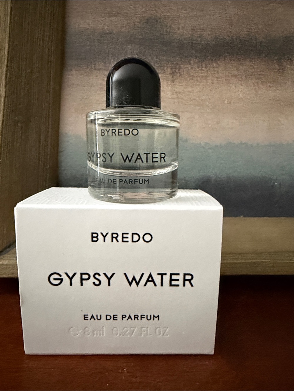 Byredo White Box with Black Text – Minimal Packaging